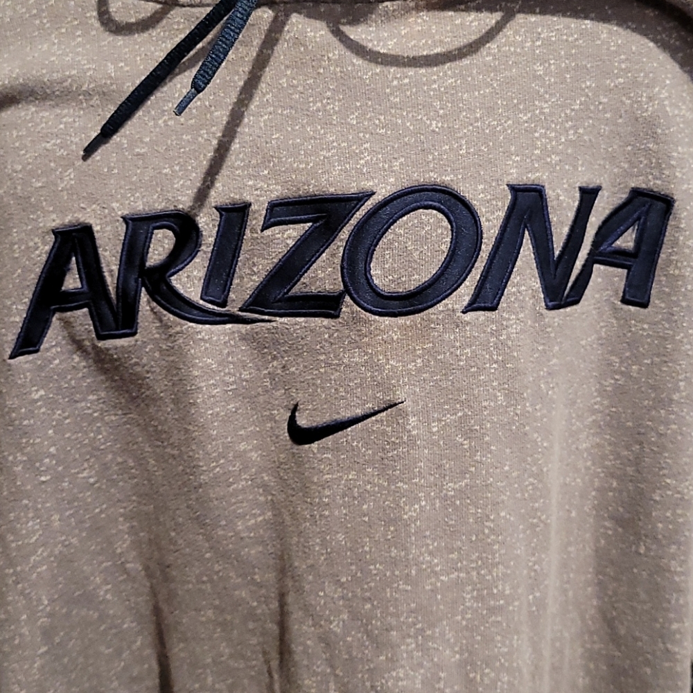 Nike Center Swoosh Script Spellout Patch Hoodie - image 2